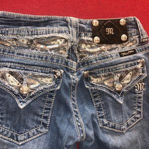 Miss Me Jeans 25 Boot Sequins